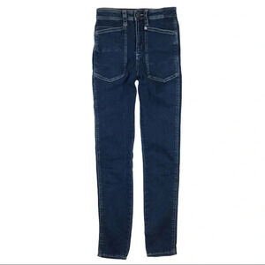 WJ405 ASOS Trendy High Rise Skinny Jeans 26x32